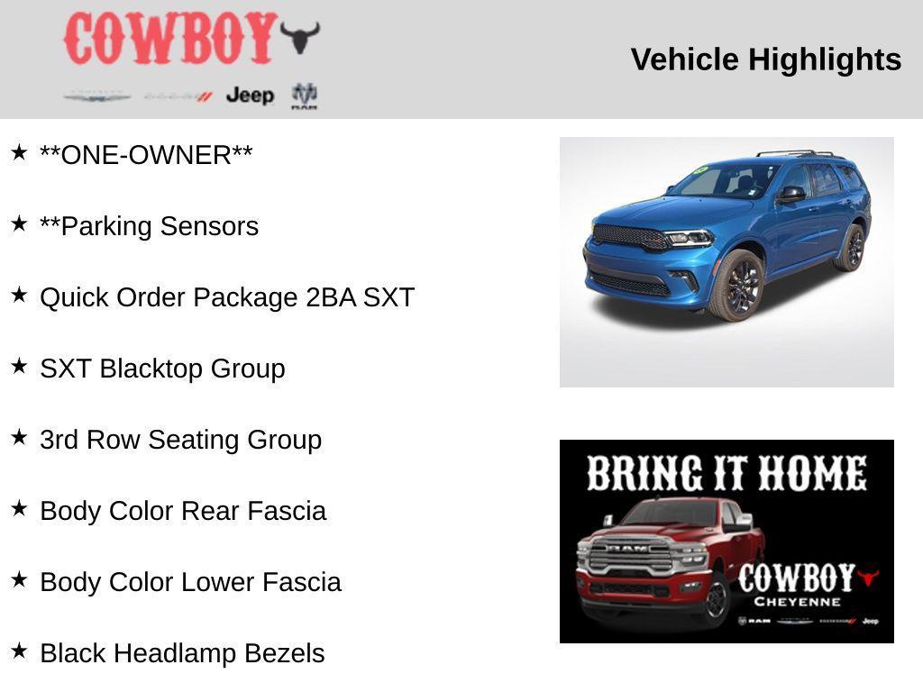 used 2024 Dodge Durango car, priced at $34,495