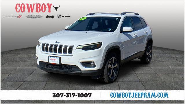 used 2021 Jeep Cherokee car, priced at $24,878
