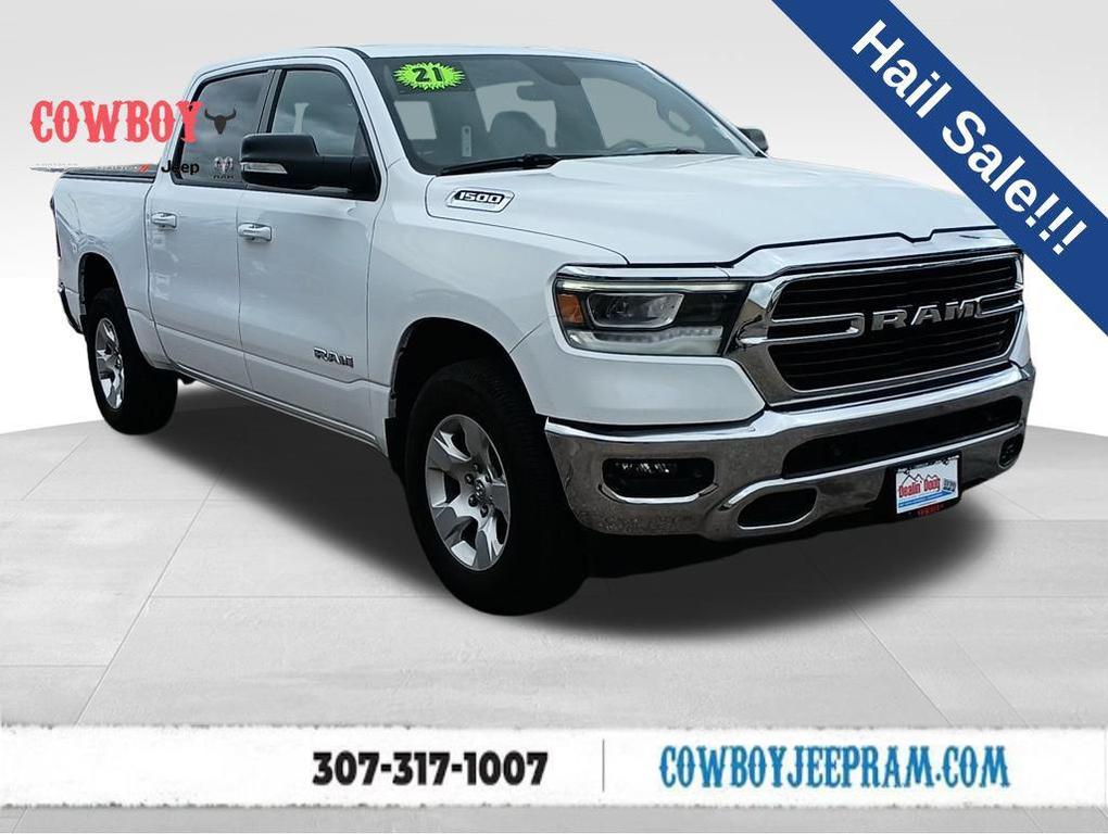 used 2021 Ram 1500 car, priced at $27,698