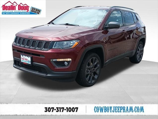 used 2021 Jeep Compass car, priced at $24,744