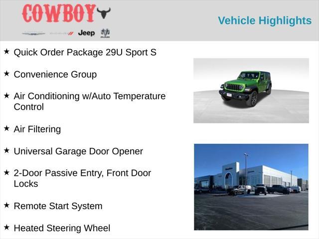 new 2025 Jeep Wrangler 4xe car, priced at $44,113