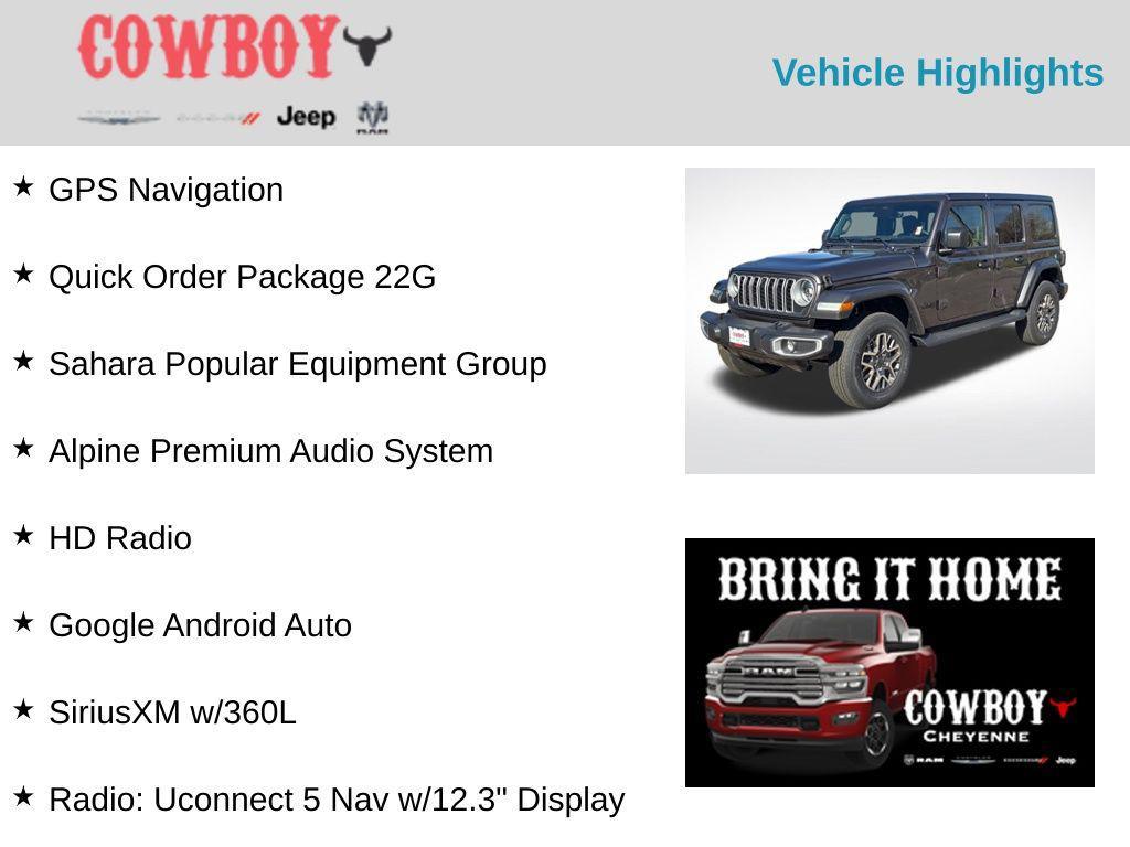 new 2026 Jeep Wrangler car, priced at $52,512
