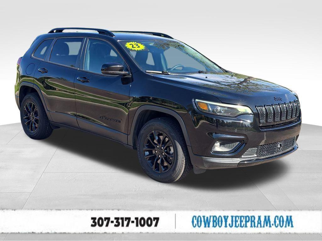 used 2023 Jeep Cherokee car, priced at $25,125