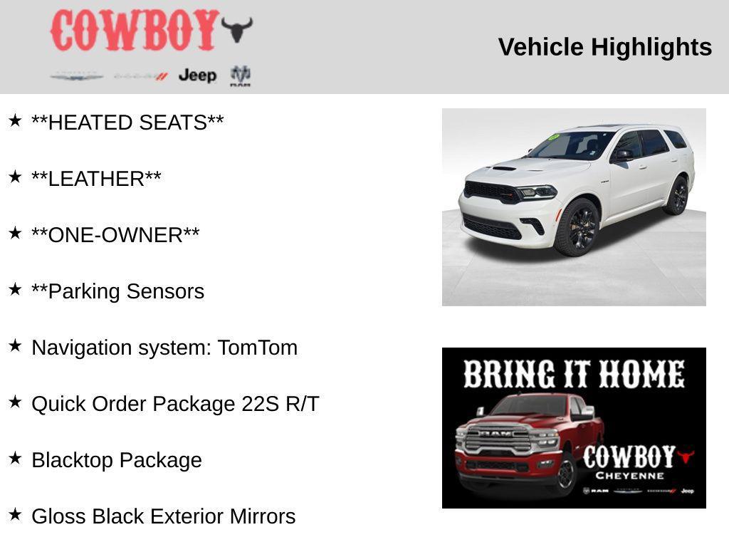 used 2022 Dodge Durango car, priced at $37,271