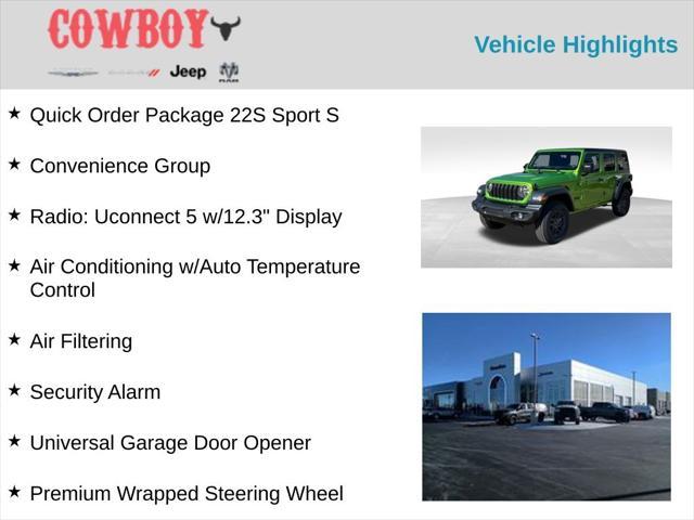 new 2025 Jeep Wrangler car, priced at $45,437