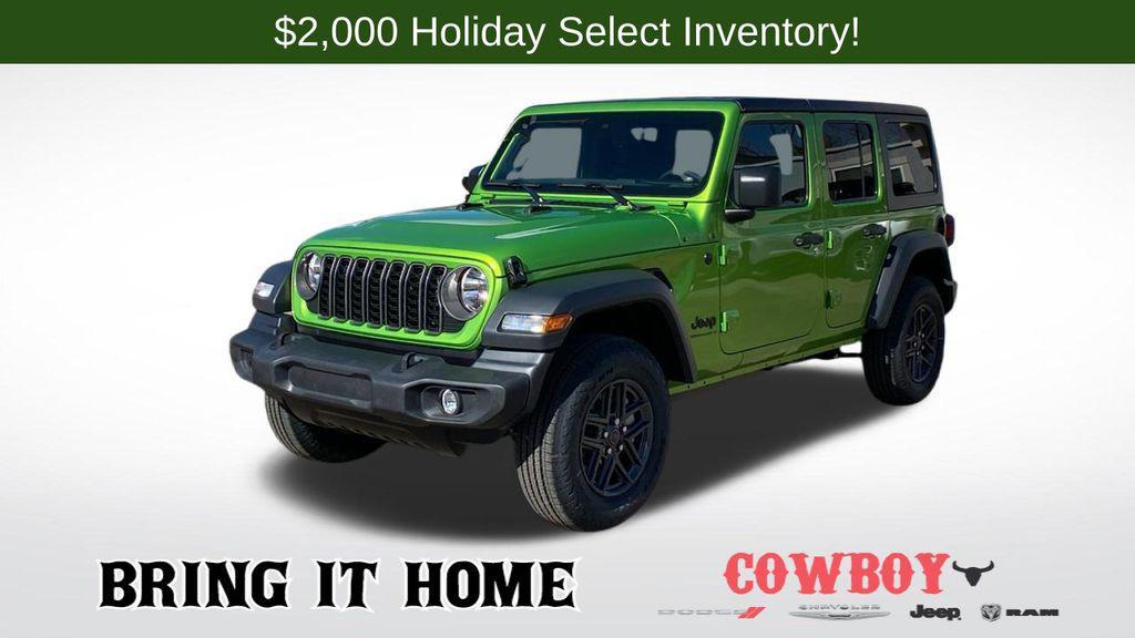 new 2025 Jeep Wrangler car, priced at $40,618