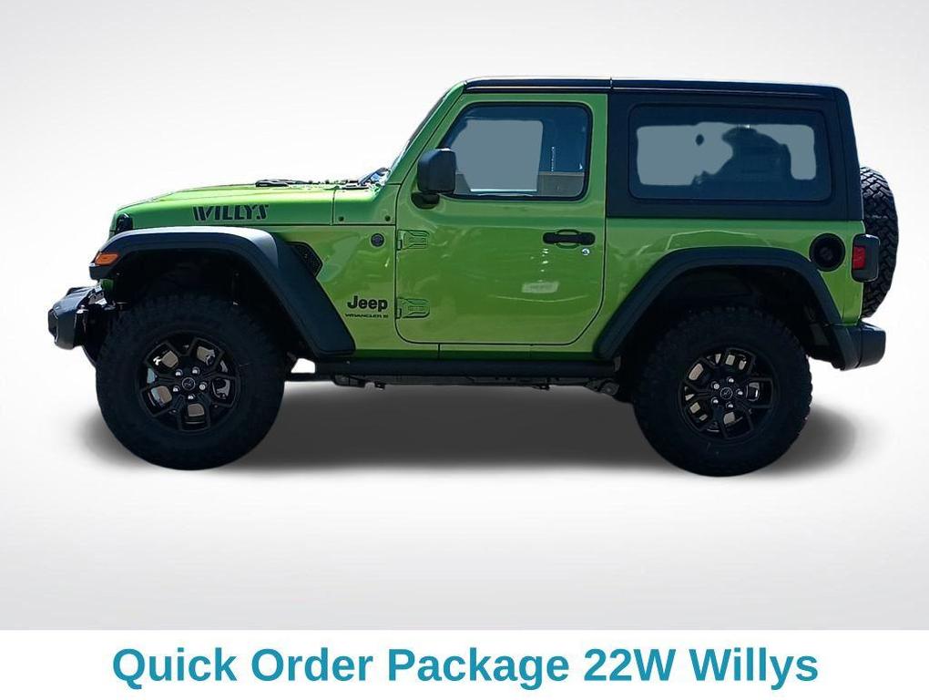 new 2025 Jeep Wrangler car, priced at $40,555