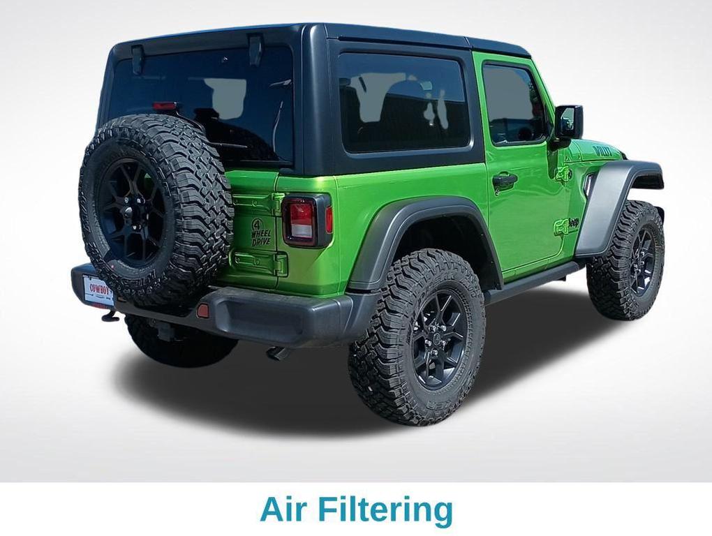 new 2025 Jeep Wrangler car, priced at $40,555