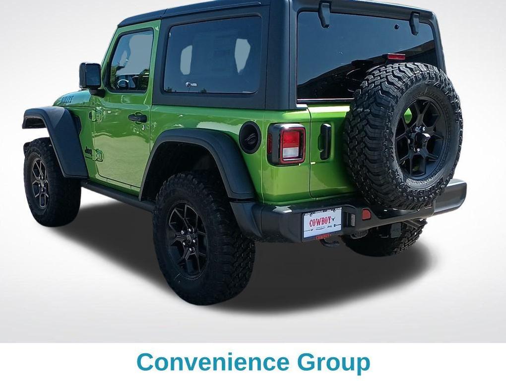new 2025 Jeep Wrangler car, priced at $40,555