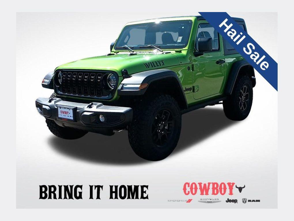 new 2025 Jeep Wrangler car, priced at $40,555