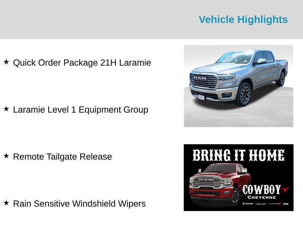 new 2025 Ram 1500 car, priced at $55,619