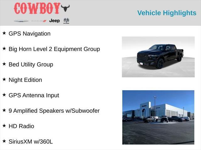 new 2025 Ram 1500 car, priced at $53,371