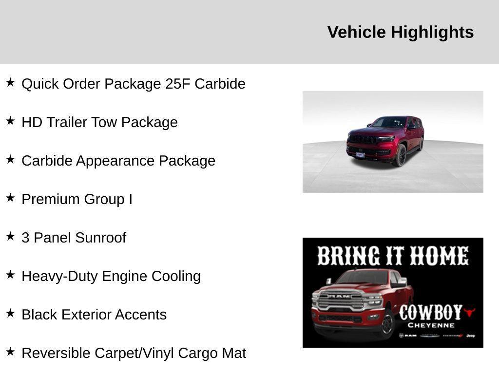 new 2025 Jeep Wagoneer car, priced at $67,117