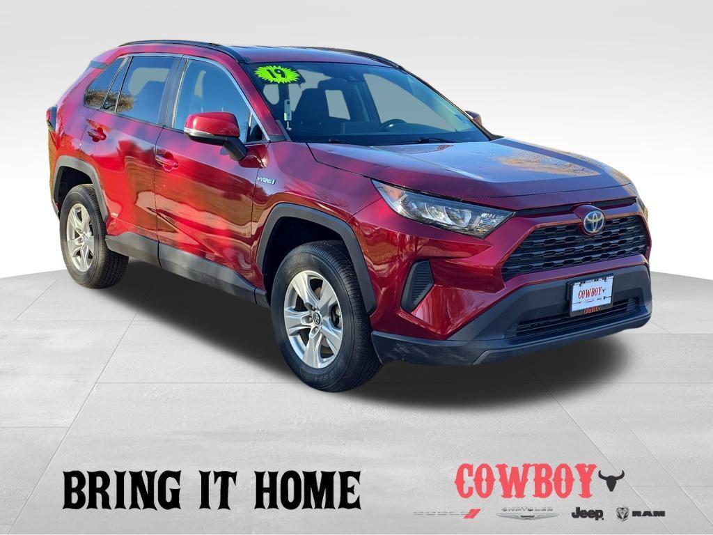 used 2019 Toyota RAV4 Hybrid car, priced at $14,887