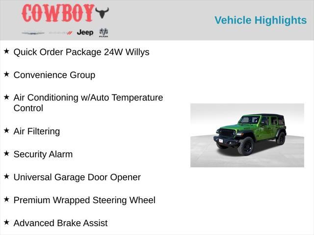 new 2025 Jeep Wrangler car, priced at $49,150