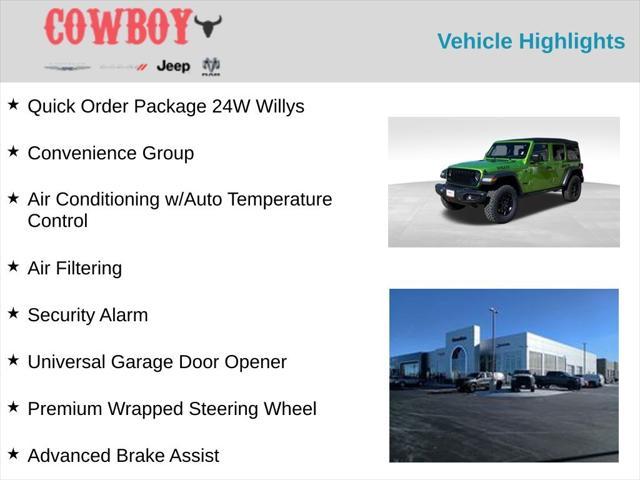 new 2025 Jeep Wrangler car, priced at $49,684