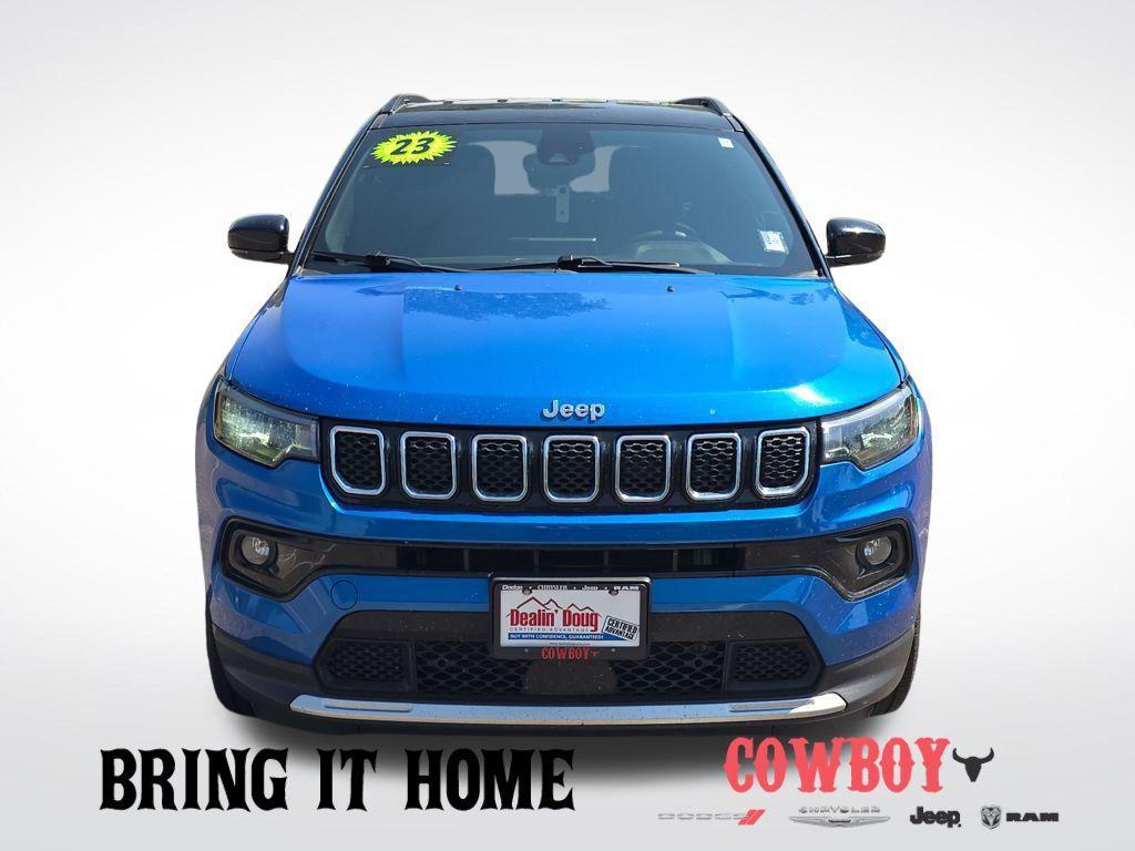used 2023 Jeep Compass car, priced at $22,995