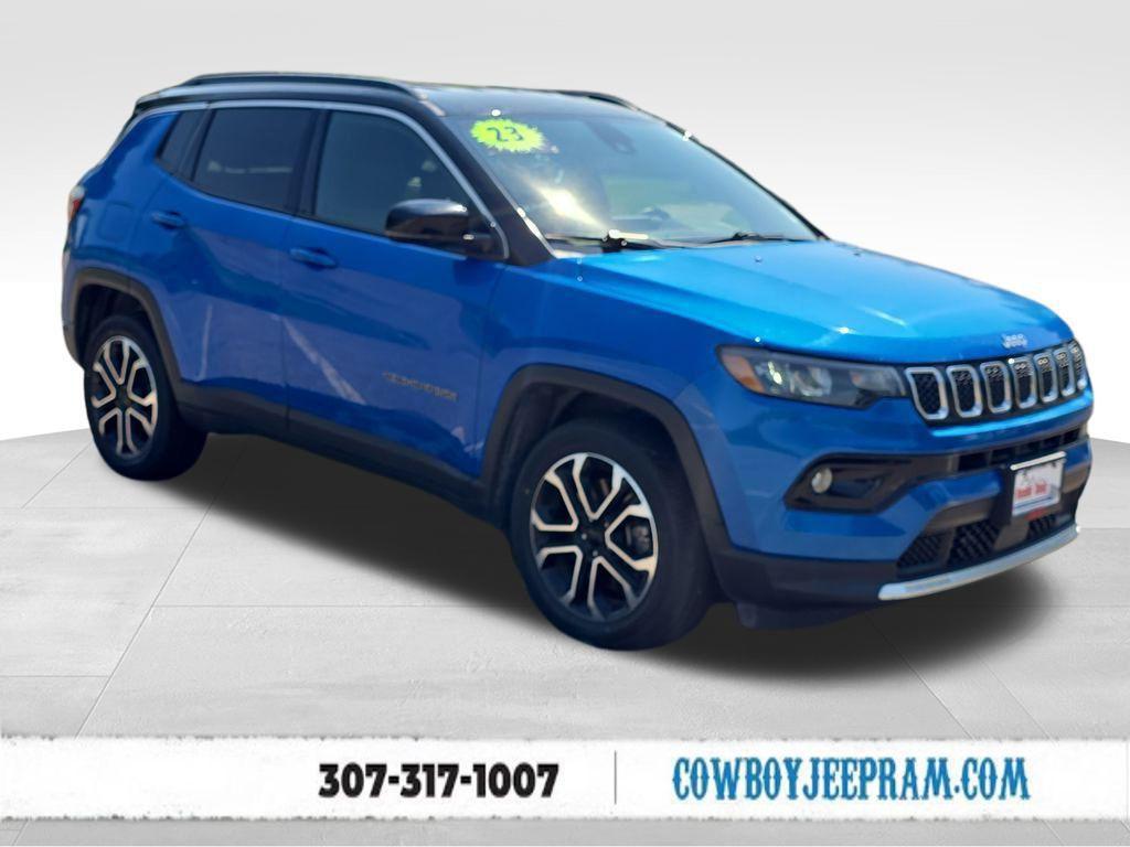 used 2023 Jeep Compass car, priced at $25,573