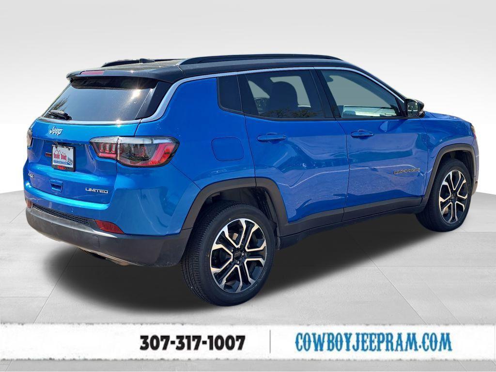 used 2023 Jeep Compass car, priced at $25,573