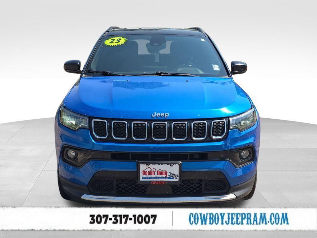 used 2023 Jeep Compass car, priced at $25,573