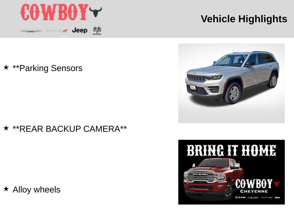 used 2023 Jeep Grand Cherokee car, priced at $27,495