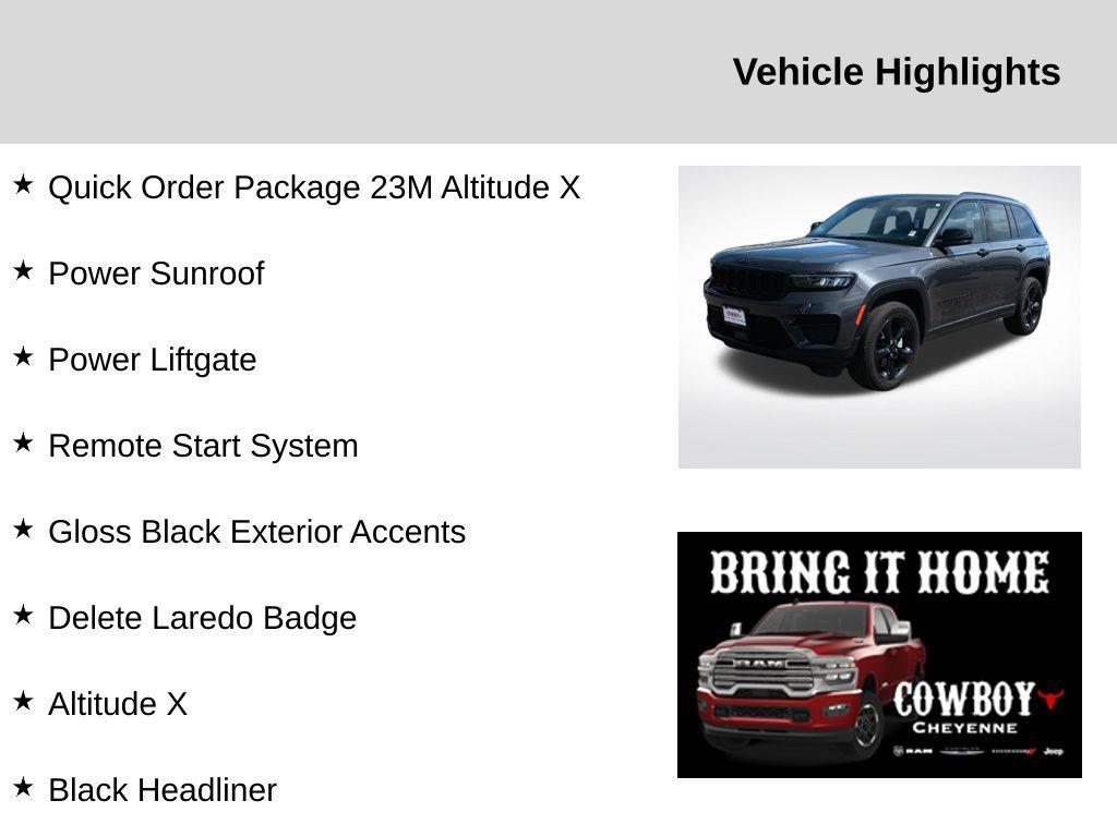 new 2025 Jeep Grand Cherokee car, priced at $37,613