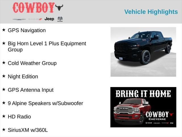 new 2025 Ram 2500 car, priced at $71,495