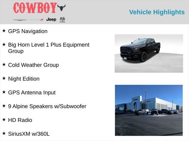 new 2025 Ram 2500 car, priced at $71,495