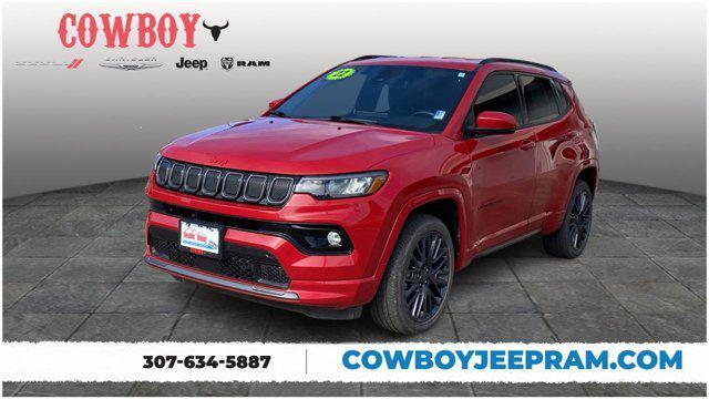 used 2022 Jeep Compass car, priced at $25,466