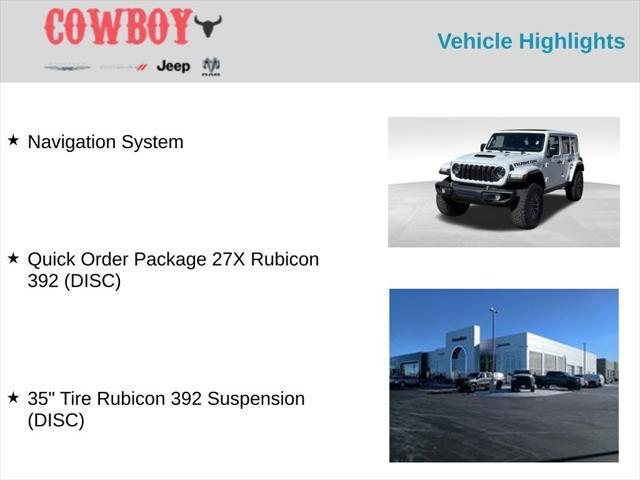 new 2024 Jeep Wrangler car, priced at $88,575