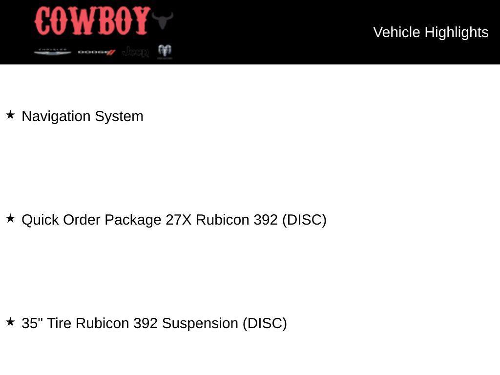 new 2024 Jeep Wrangler car, priced at $89,174