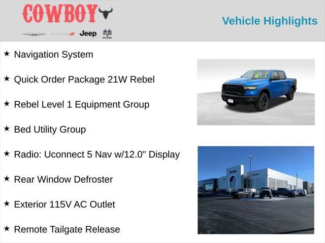 new 2025 Ram 1500 car, priced at $55,751