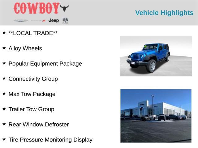 used 2015 Jeep Wrangler Unlimited car, priced at $18,741