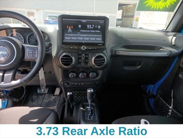 used 2015 Jeep Wrangler Unlimited car, priced at $18,741