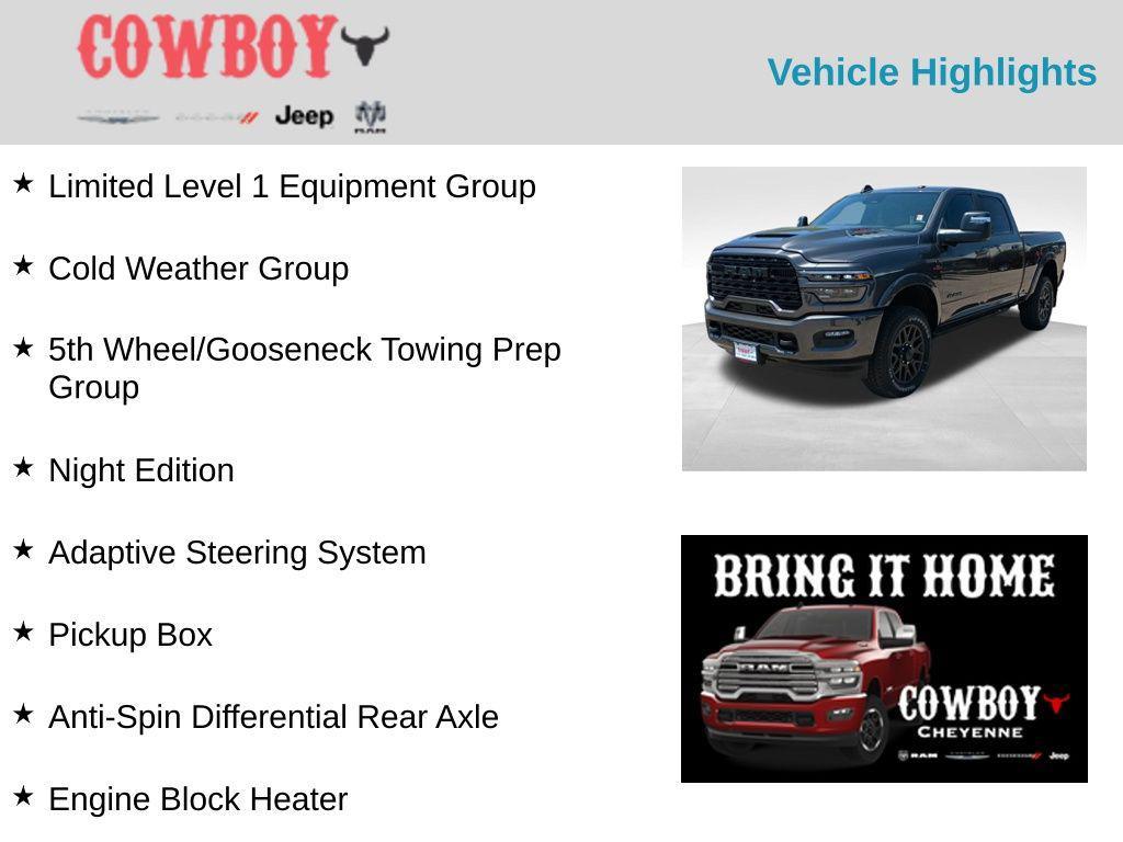new 2025 Ram 2500 car, priced at $92,496