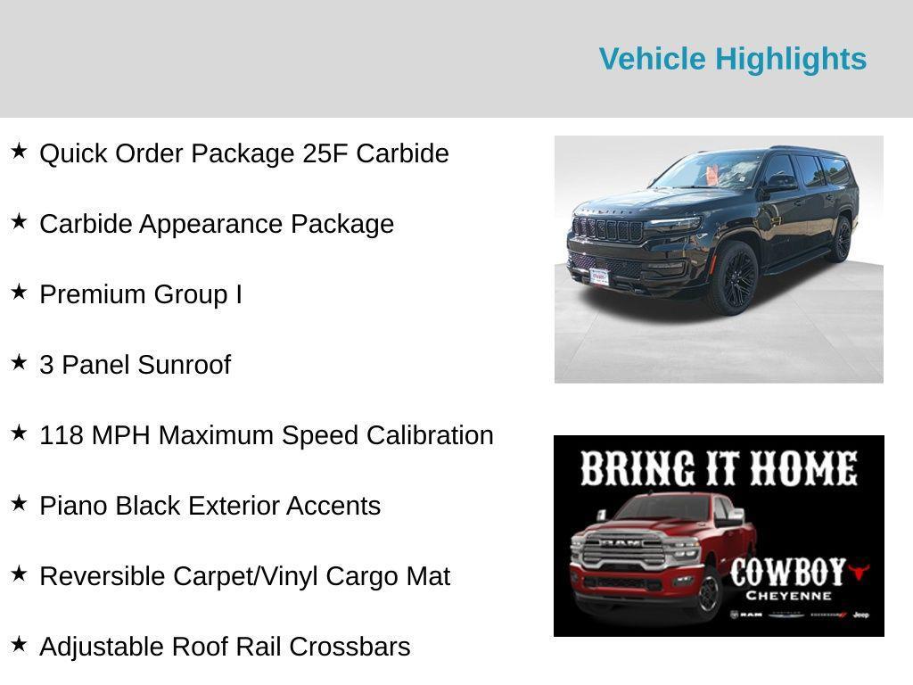 new 2025 Jeep Wagoneer L car, priced at $66,051