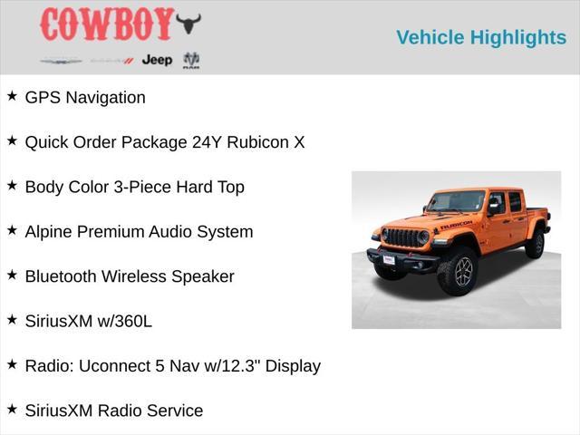 new 2025 Jeep Gladiator car, priced at $56,011