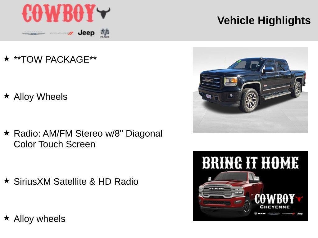 used 2014 GMC Sierra 1500 car, priced at $21,594