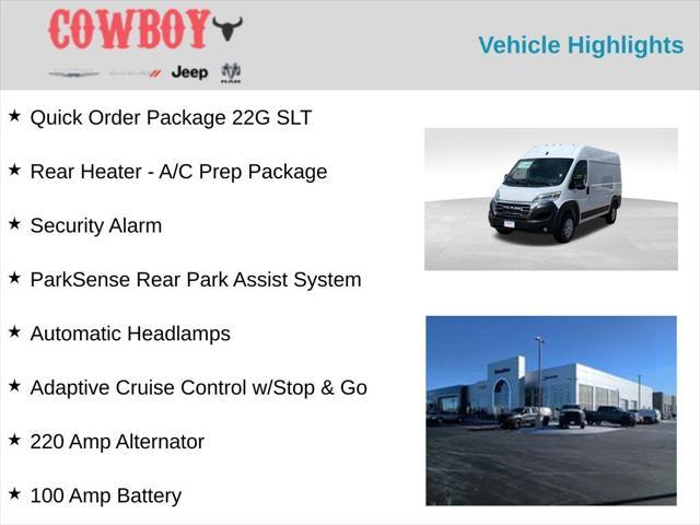 new 2024 Ram ProMaster 2500 car, priced at $47,889