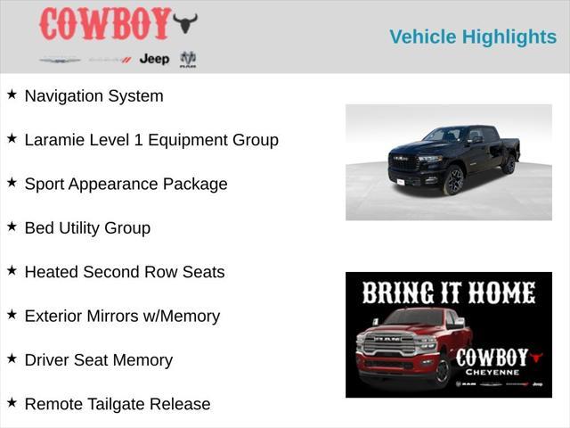 new 2025 Ram 1500 car, priced at $58,777