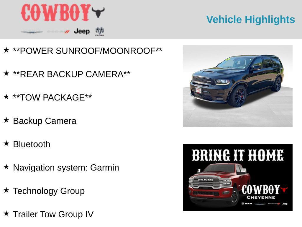 used 2018 Dodge Durango car, priced at $37,245