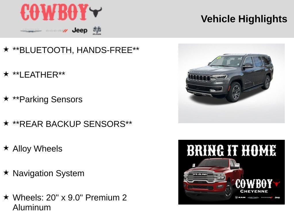 used 2024 Jeep Wagoneer L car, priced at $45,495