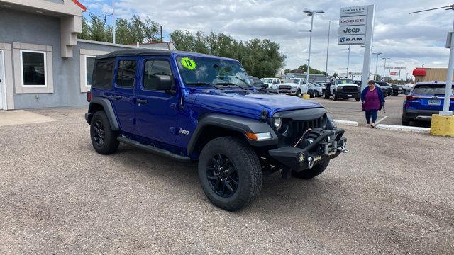 used 2018 Jeep Wrangler Unlimited car, priced at $28,394