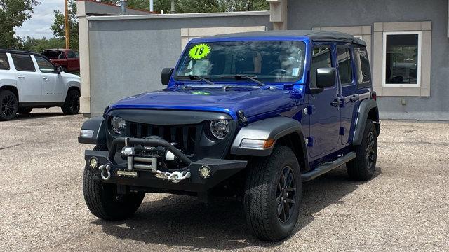 used 2018 Jeep Wrangler Unlimited car, priced at $28,394