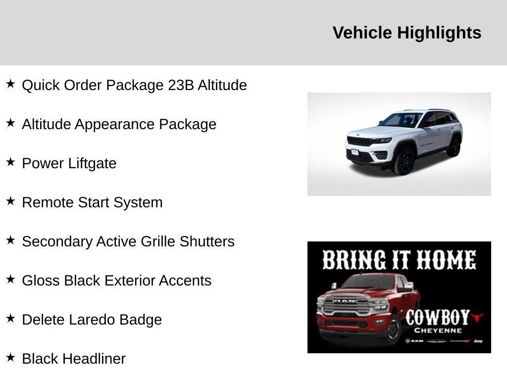 new 2025 Jeep Grand Cherokee car, priced at $39,626