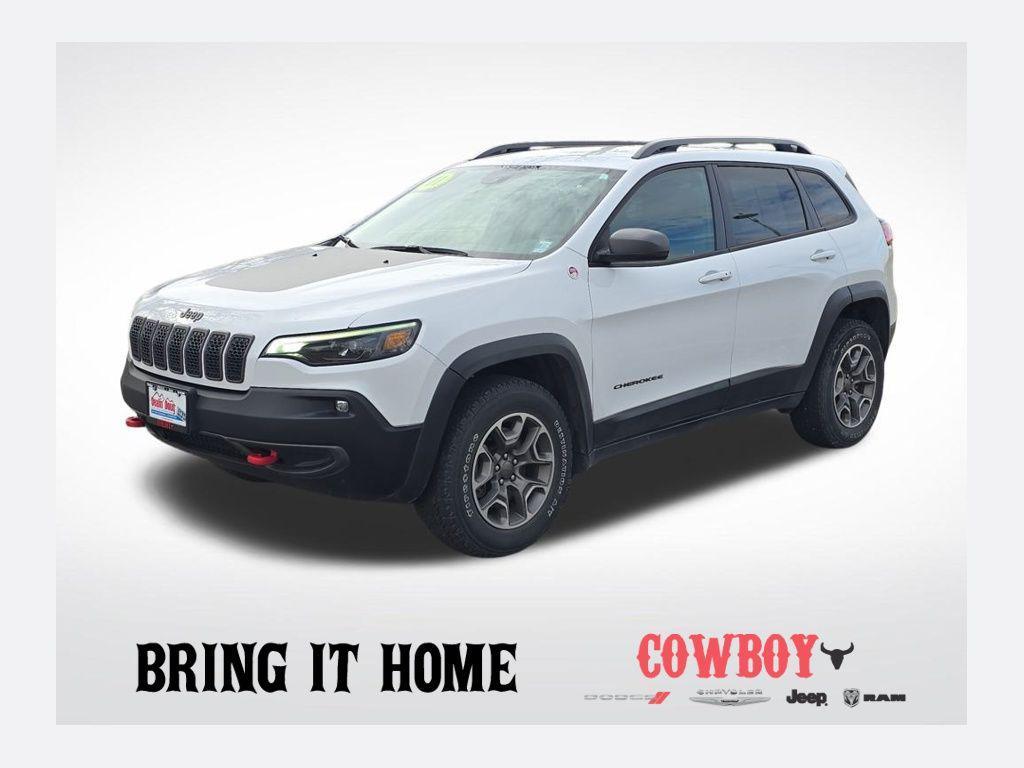 used 2021 Jeep Cherokee car, priced at $23,995