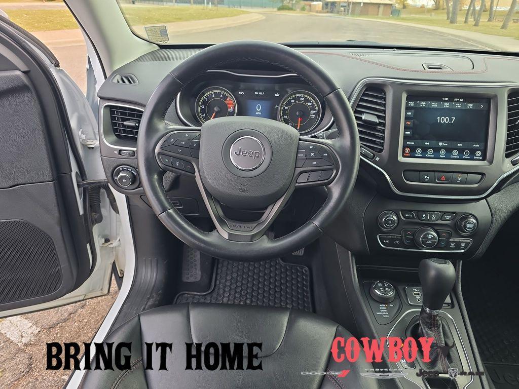 used 2021 Jeep Cherokee car, priced at $23,495