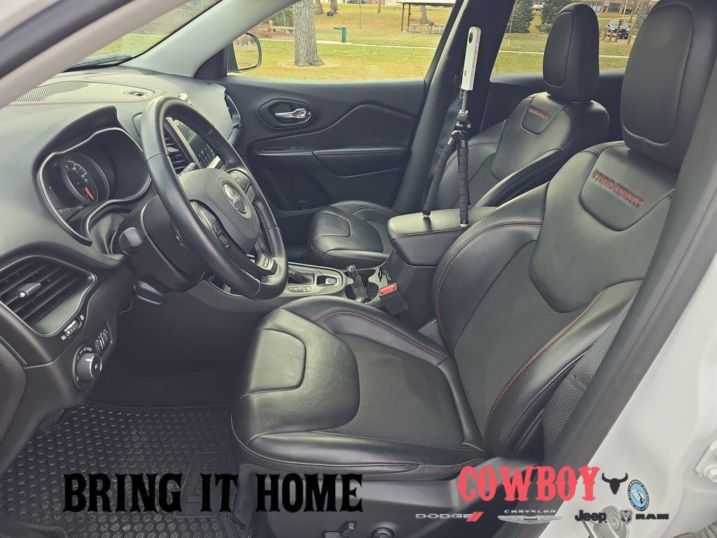 used 2021 Jeep Cherokee car, priced at $23,495