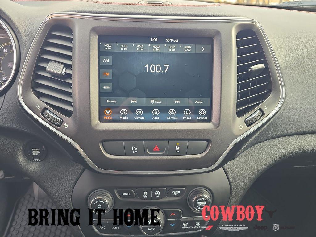 used 2021 Jeep Cherokee car, priced at $23,495