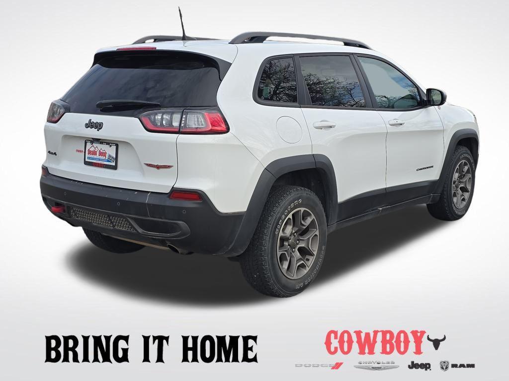 used 2021 Jeep Cherokee car, priced at $23,495